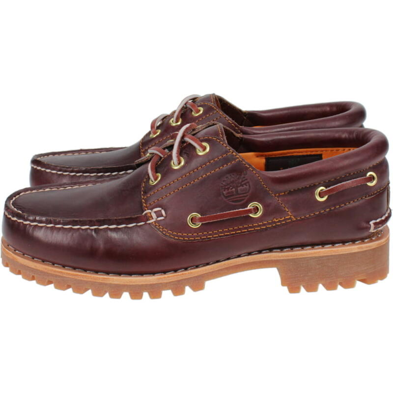 定番ティンバーランドTimberlandオーセンティックハンドソーンボートシューAUTHENTICHANDSEWNBOATSHOEバーガンディフルグレインTB050009【GFOM】