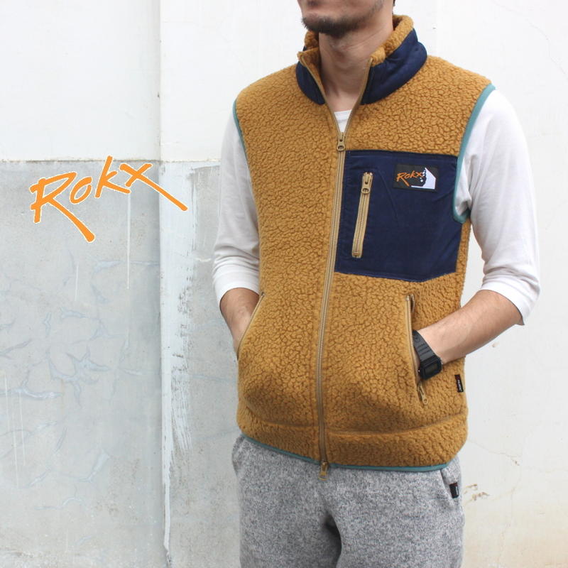 楽天市場】ロックス ROKX アウター バーバー ベスト BERBER VEST