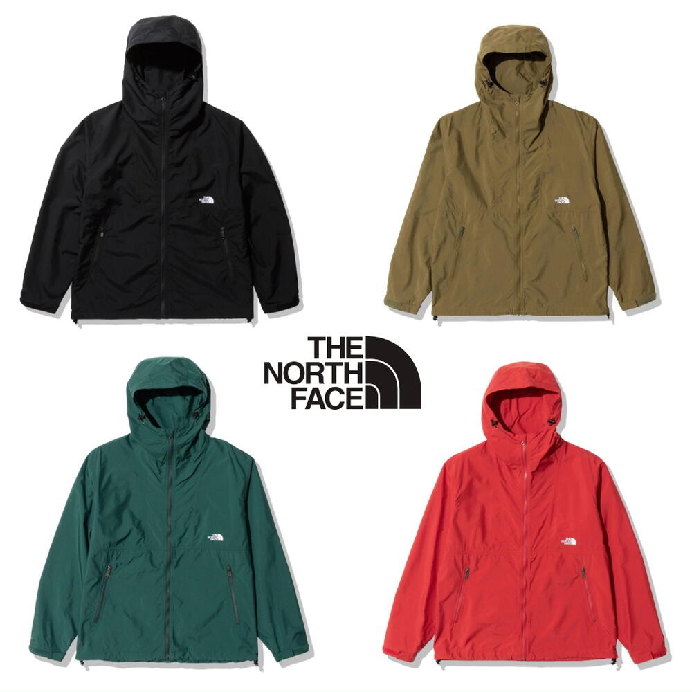 ノースフェイス THE NORTH FACE ウェア コンパクト ジャケット Compact Jacket NP72230 K ブラック MO  ミリタリーオリーブ PG ポンデローサグリーン RR レイジレッド WA 新登場