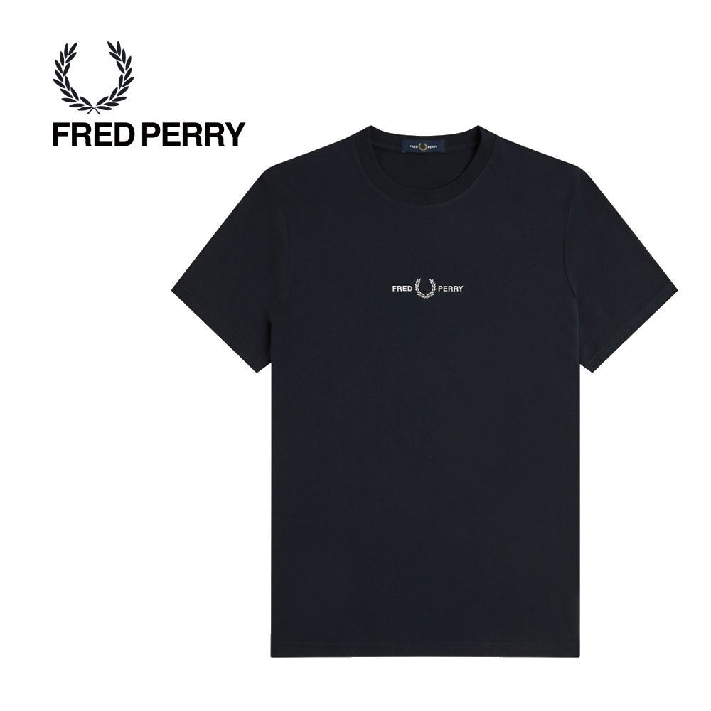 【美品】 FRED PERRY フレッドペリー クレープピケTシャツ セール】Crepe Pique T-Shirt／クレープピケTシャツ（Tシャツ