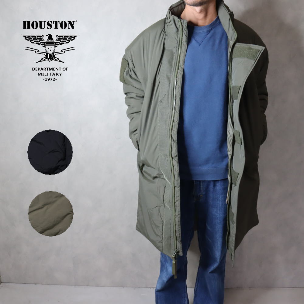 ７月限定！最大全額ポイント還元※要エントリー ヒューストン HOUSTON モンスター パーカー MONSTER PARKA 50607 BK(ブラック) OD(オリーブドラブ) 【GJFO】｜すにーかー倉庫