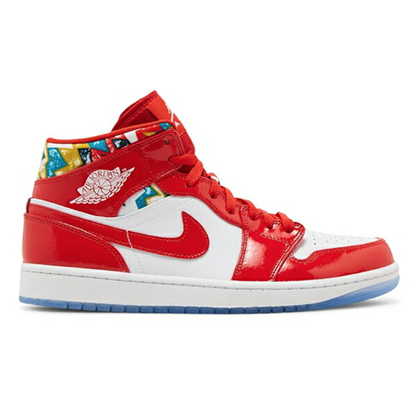 【貨物輸送無料】NIKE AIR JORDAN 1 MID BARCELONA SWEATER CHILE RED/WHITE-POLLEN DC7294-600 ナイキ 大気圏 ジョーダン 1 95 90 muse plus dn 97 AF1 **
