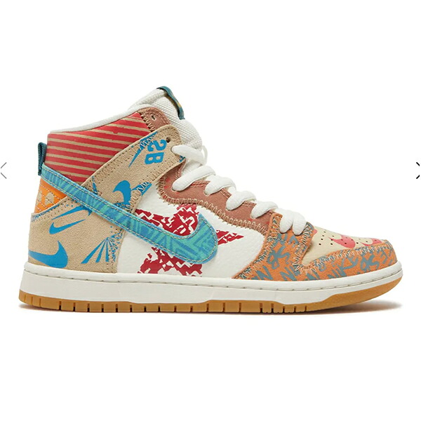【送料無料】NIKE SB DUNK HIGH THOMAS CAMPBELL ICE JADE/CIRCUIT ORANGE-SAIL 918321-381|SNEAKER SHOP LINK