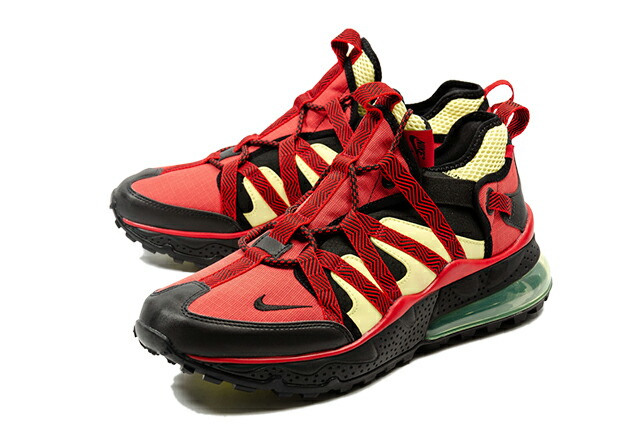 NIKE AIR MAX 270 BOWFIN AJ7200 003 BLACKBLACKUNIVERSITY RED LIGHT CITRON Kie Ney AMAX 270baud fin red yellow limited men's sneakers NIKE AIR MAX 270 BOWFIN AJ7200 003 BLACKBLACKUNIVERSITY RED LIGHT CITRON Kie Ney AMAX 270baud fin red yellow limited men's sneakers