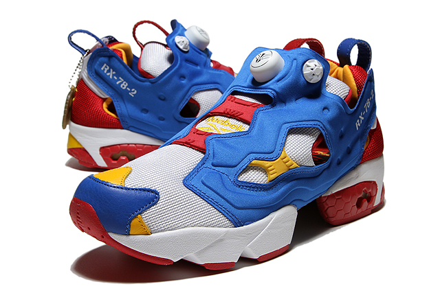 reebok pump gundam