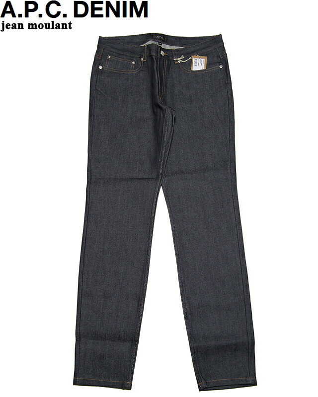 A.P.C. DENIM COZZI-F09051 JEAN MOULANT/DENIM BRUT STRETCH アーペーセー デニム ストレッチ ジーンズ