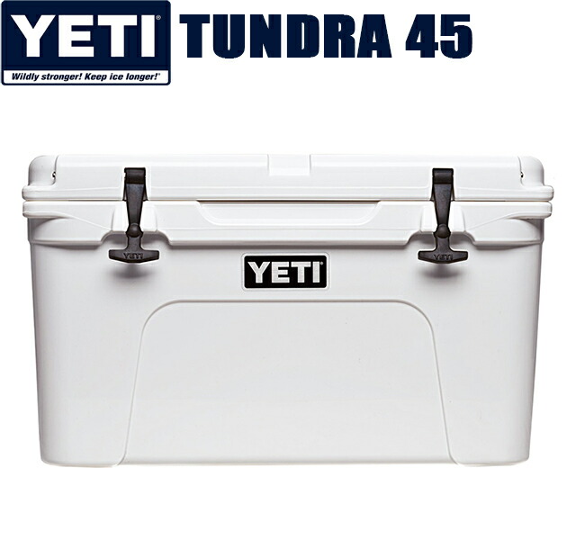【楽天市場】YETI COOLERS TUNDRA 45qt WHITE yt45wyeti イエティ クーラー ボックス タンドラ ホワイト