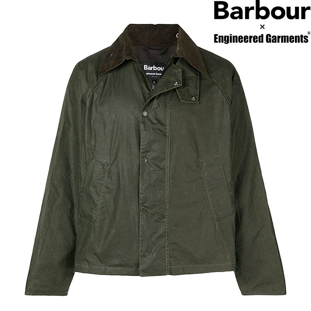 barbour x engineered garments graham wax jacket