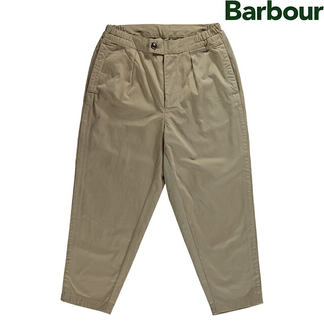 「Sale!」 BARBOUR 「WHITE LABEL」 TWILL RUGBY PANT MTR0607-SN32 SANDバブアー ホワイト レーベル ツイル ラグビーパンツ サンド ベージュ メンズ バーブァー イージー チノ パンツ 20ss3