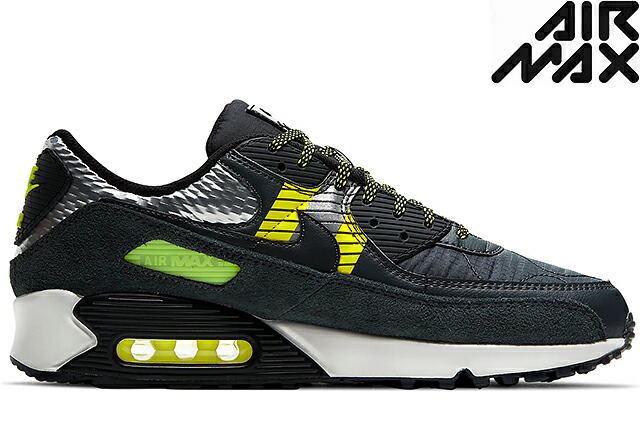 楽天市場 Final Sale ファイナル セール Nike Air Max 90 3mナイキ エア マックス 90 3manthracite Anthracite Volt Uptown Deluxe