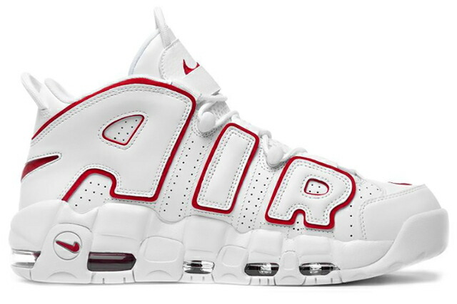 Nike Air More Uptempo 96 102 White Varsity Red Whiteナイキ 体 トマス モア 昇るペース 96 白 赤 モアテン 21再発行 メンズ スニーカー La Consoude Au Jardin Fr