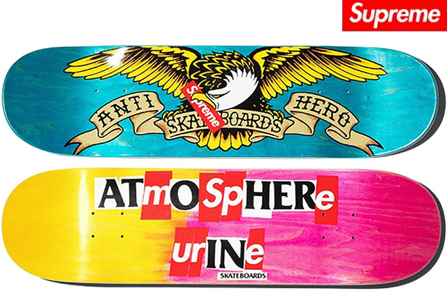 楽天市場】「Sale!」SUPREME / Smurfs Skateboard BOX LOGO
