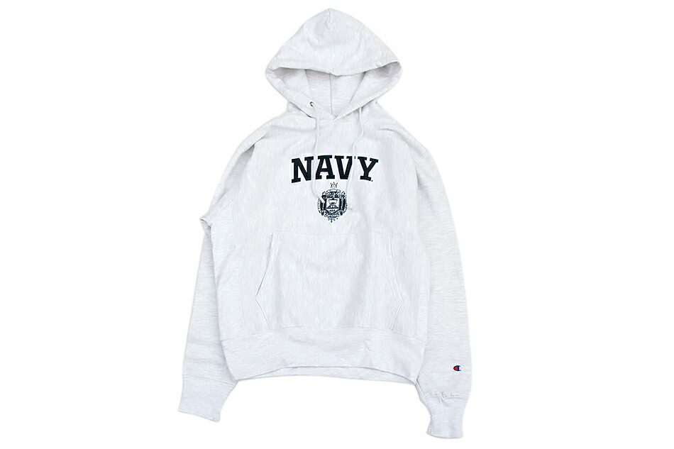 楽天市場】Champion 「USNA ISSUE OFFICIAL PRINT」 R/W HOODED SWEAT