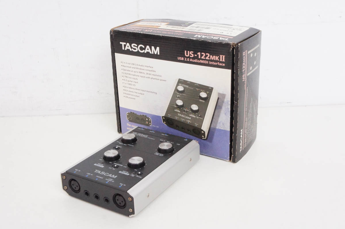 TASCAM US-122MK2（インターフェイスオーディオ）TEAC テアック