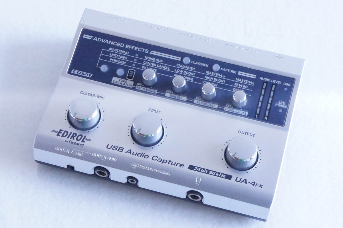 【中古】EDIROL by Roland ローランド USBオーディオ・キャプチャー オーディオ・インターフェース UA-4FX