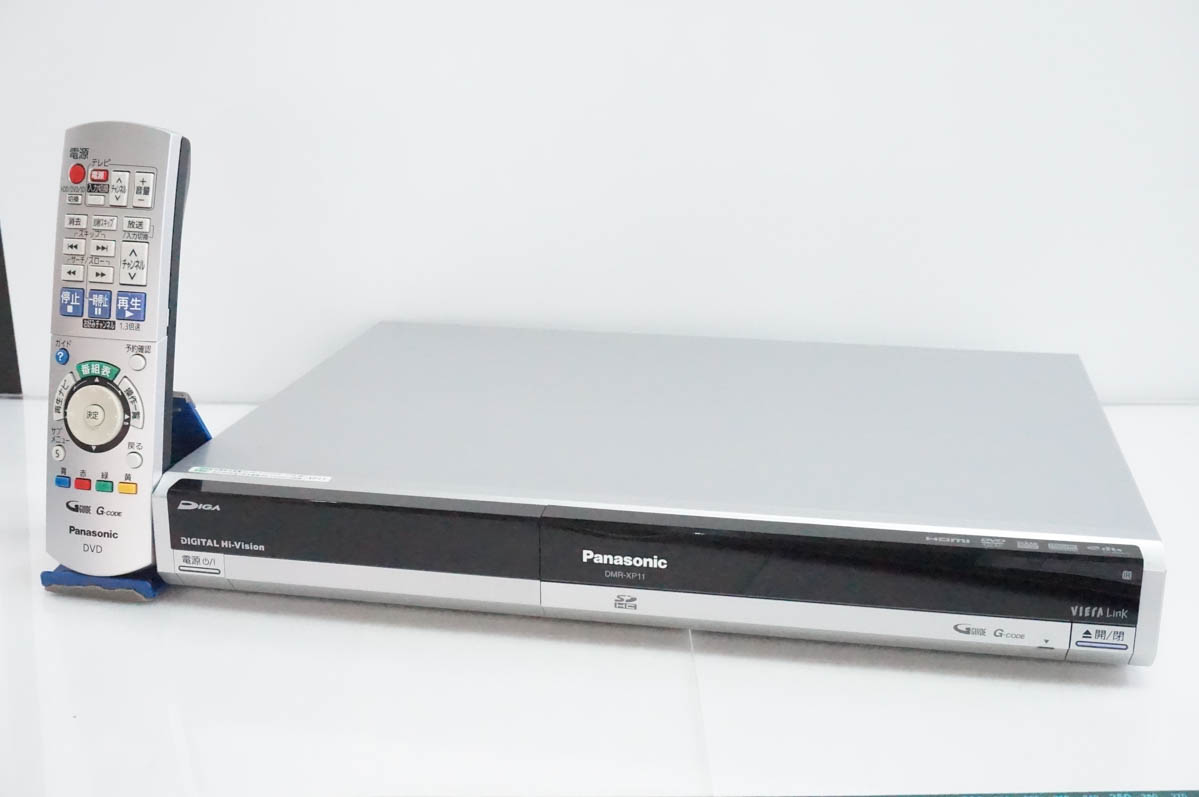 【中古】Panasonicパナソニック HDD内蔵DVDレコーダー DIGAディーガ 地デジ対応 HDD250GB DMR-XP11-S 13,244円