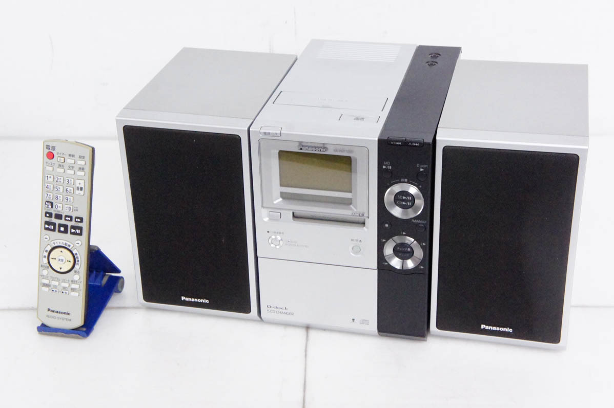 楽天市場】【中古】Panasonic パナソニック SC-PM700MD-W ホワイト MD