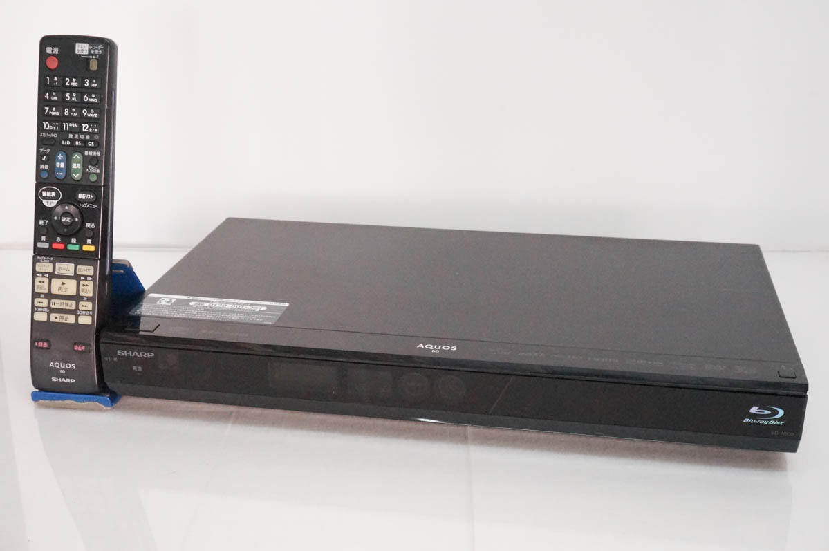 【中古】SHARPシャープ ブルーレイディスクレコーダー AQUOSアクオスブルーレイ HDD500GB Wチューナー BD-W500