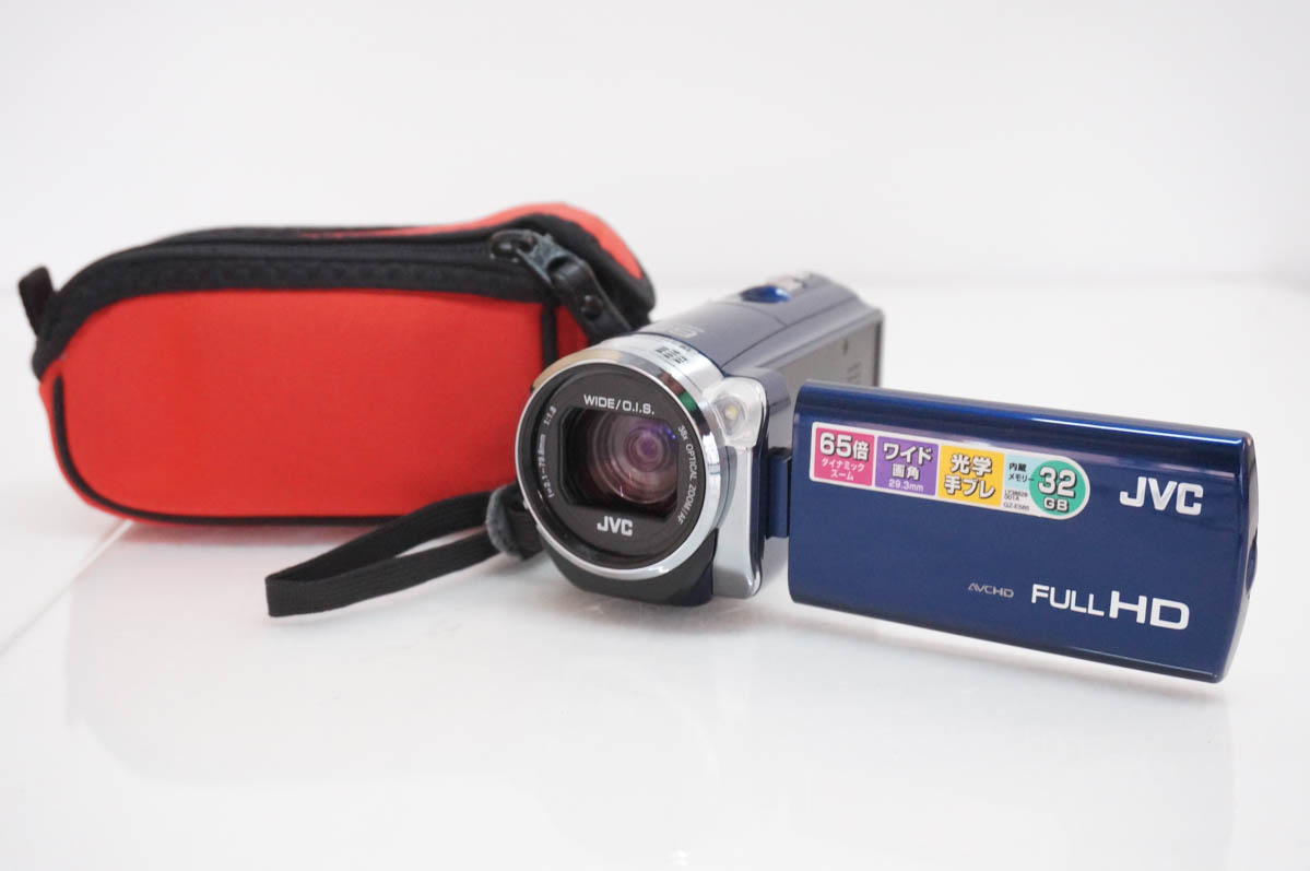 【中古】JVC Victorビクター エブリオEverio ハイビジョンメモリービデオ GZ-E565 ビデオカメラ