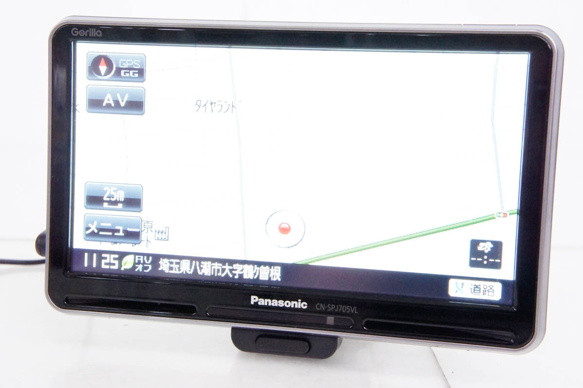 楽天市場】【中古】C Panasonicパナソニック 7V型 SSDポータブルカーナビゲーション Gorillaゴリラ CN-GP720VD :  エスネットショップ楽天市場店