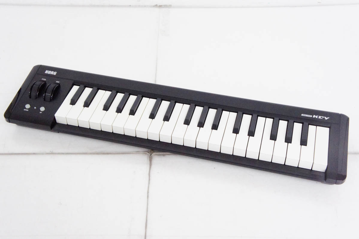 【中古】KORGコルグ USB Powered Keyboard MIDIキーボード microKEY-37 37鍵