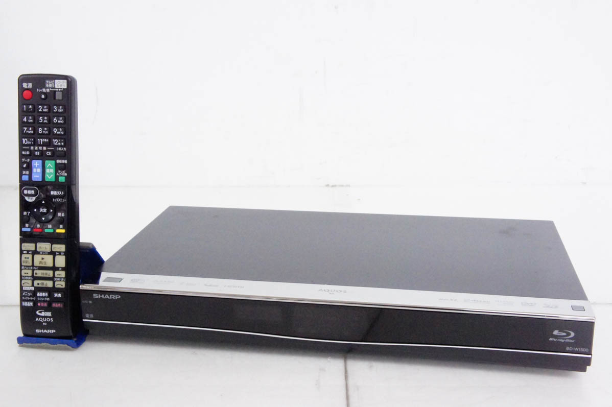 【中古】SHARPシャープ ブルーレイディスクレコーダー BD-W2600 AQUOSアクオスブルーレイ HDD2TB Wチューナー Wi-Fi内蔵 楽天市場】【中古】SHARPシャープ ブルーレイディスクレコーダー