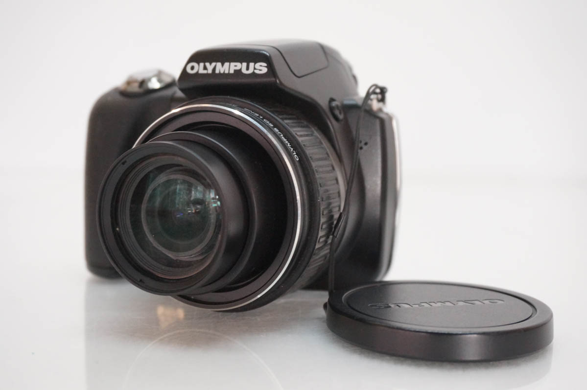 【中古】OLYMPUSオリンパス デジタルカメラ CAMEDIAキャメディア 1000万画素 SP-565UZ ブラック