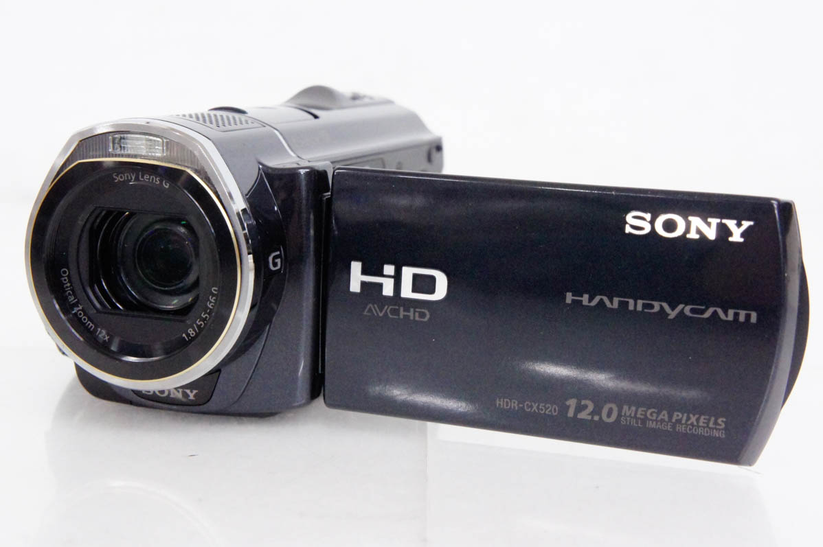 【中古】SONYソニー Handycamハンディカム ハイビジョンデジタルビデオカメラ HDR-CX520V | エスネットショップ楽天市場店
