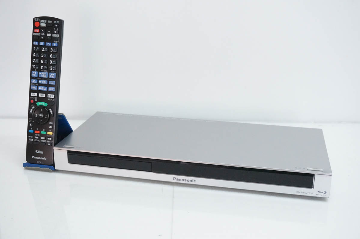 【中古】Panasonicパナソニック HDD搭載ハイビジョンブルーレイディスクレコーダー 3D対応 HDD1TB DMR-BWT650 19,965円