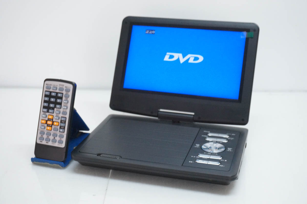 【中古】TEES ワンセグTV付きポータブルDVDプレーヤー PDVD-W927