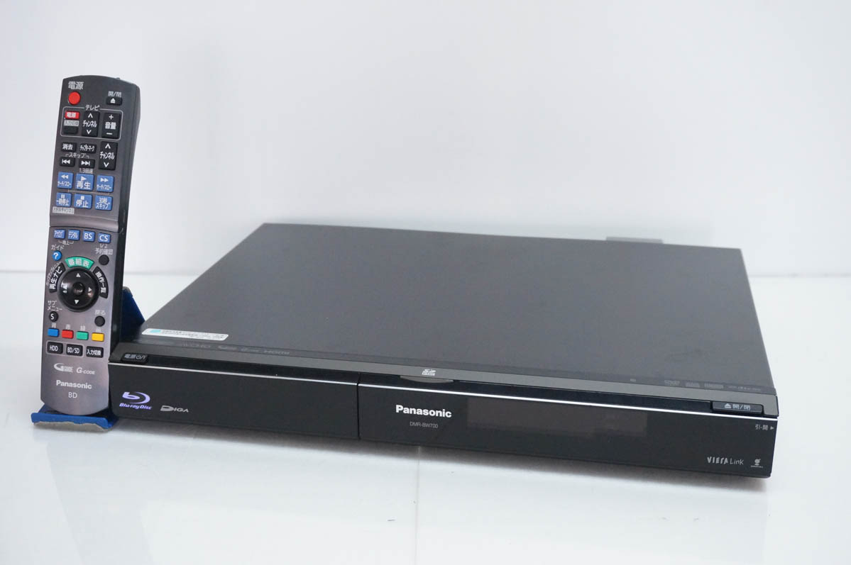 【中古】 Panasonicパナソニック DIGA ブルーレイディーガ ハイビジョンブルーレイディスクレコーダー DMR-BW700-K HDD250GB