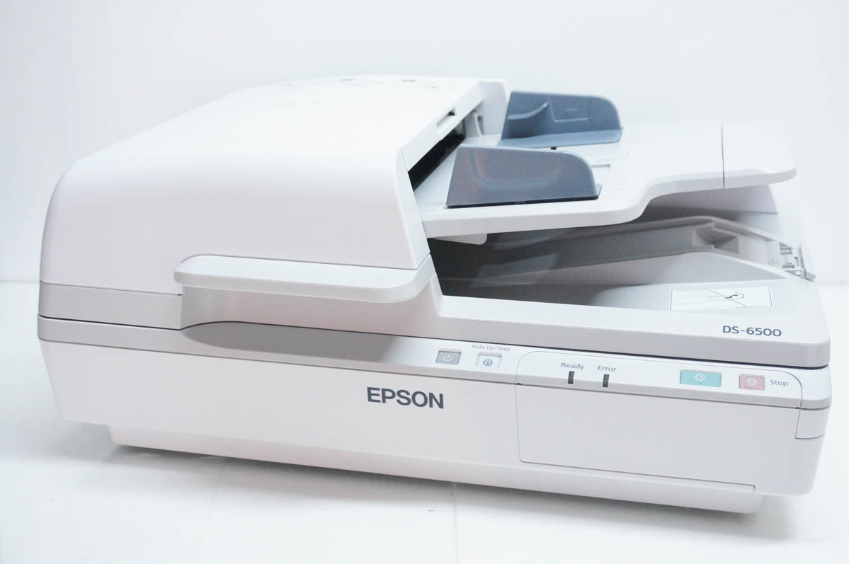 【中古】EPSONエプソン A4対応 ADF搭載フラットベッドスキャナー DS-6500|エスネットショップ店