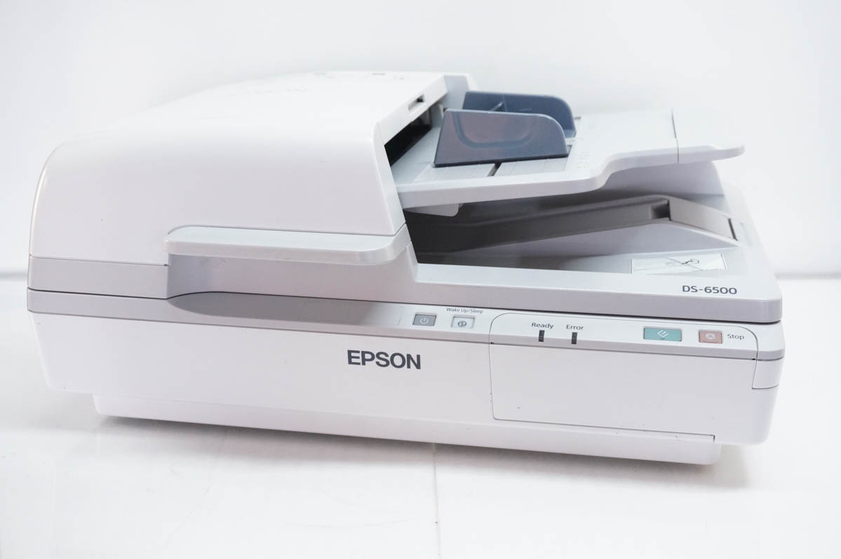 【中古】EPSONエプソン A4対応 ADF搭載フラットベッドスキャナー DS-6500|エスネットショップ店