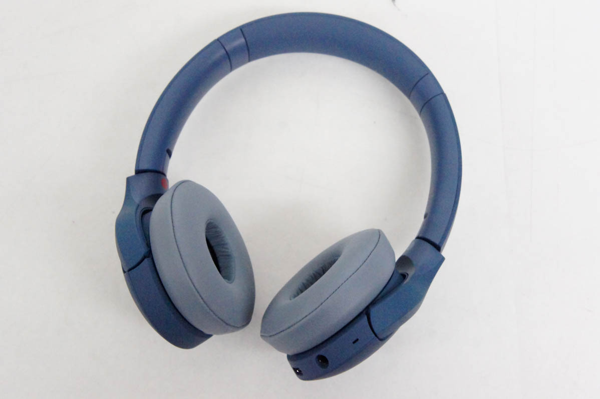 【中古】SONYソニー ワイヤレスステレオヘッドセット ブルー WH-H810