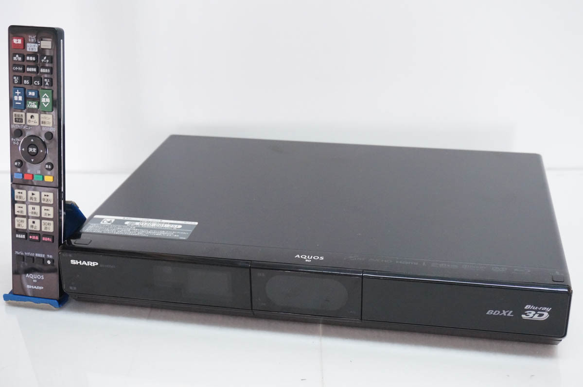 【中古】SHARPシャープ ブルーレイディスクレコーダー AQUOSアクオス HDD320GB BD-HDS63 ブルーレイ3Dディスク対応