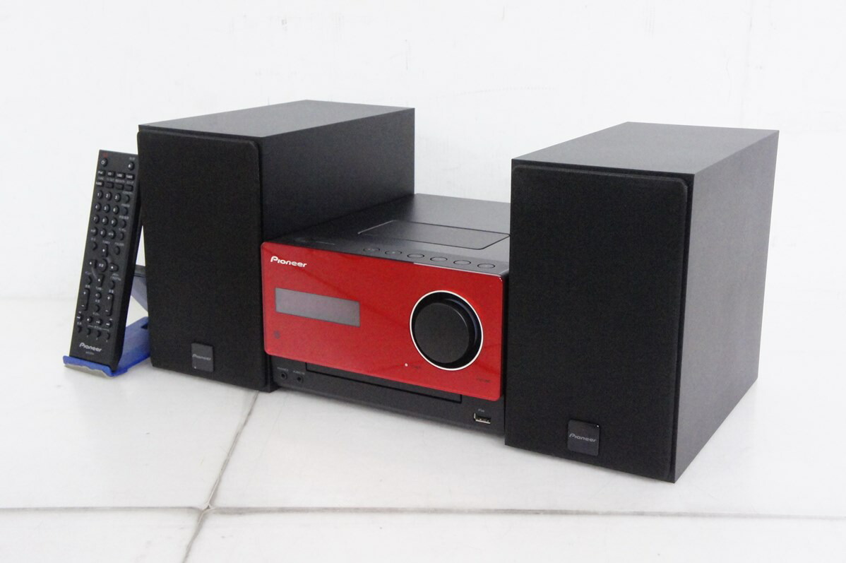 リモコン付き】Pioneer スタイリッシュCDミニコンポ X-SMC55