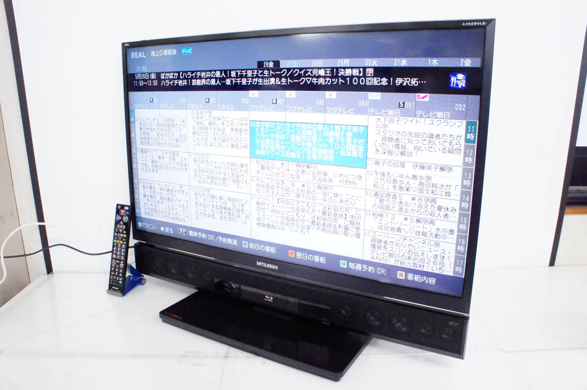 楽天市場】【中古】三菱 32V型 ブルーレイ/HDD500GB内蔵 デジタル