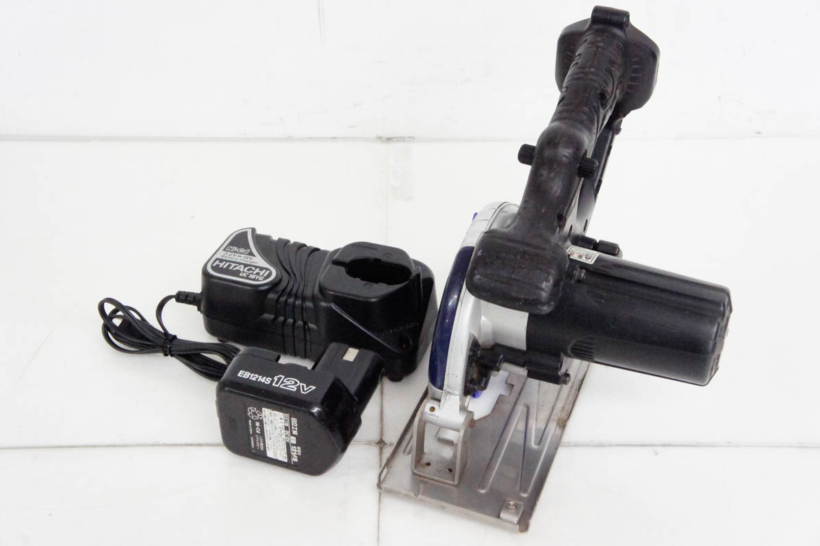 【中古】日立工機 コードレス丸のこ FC12D 電動工具