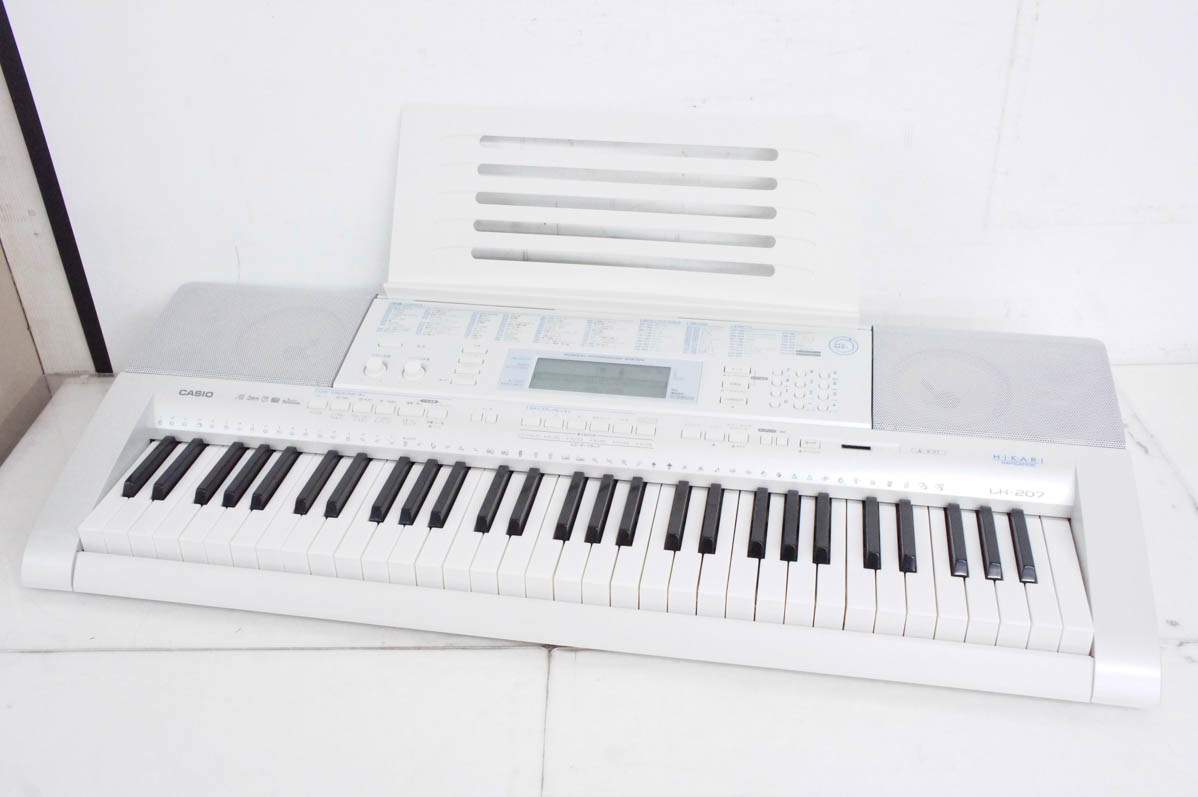 楽天市場】【中古】CASIOカシオ 光ナビゲーションキーボード LK-207 