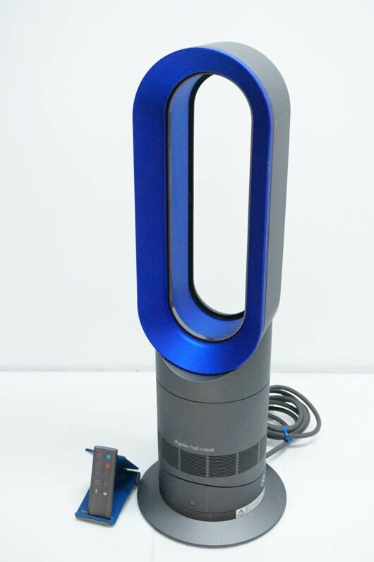【中古】ダイソンDyson Hot+Coolホットアンドクール ファンヒーター エアマルチプライアー AM09 IB アイアン/サテンブルー 扇風機｜エスネットショップ店