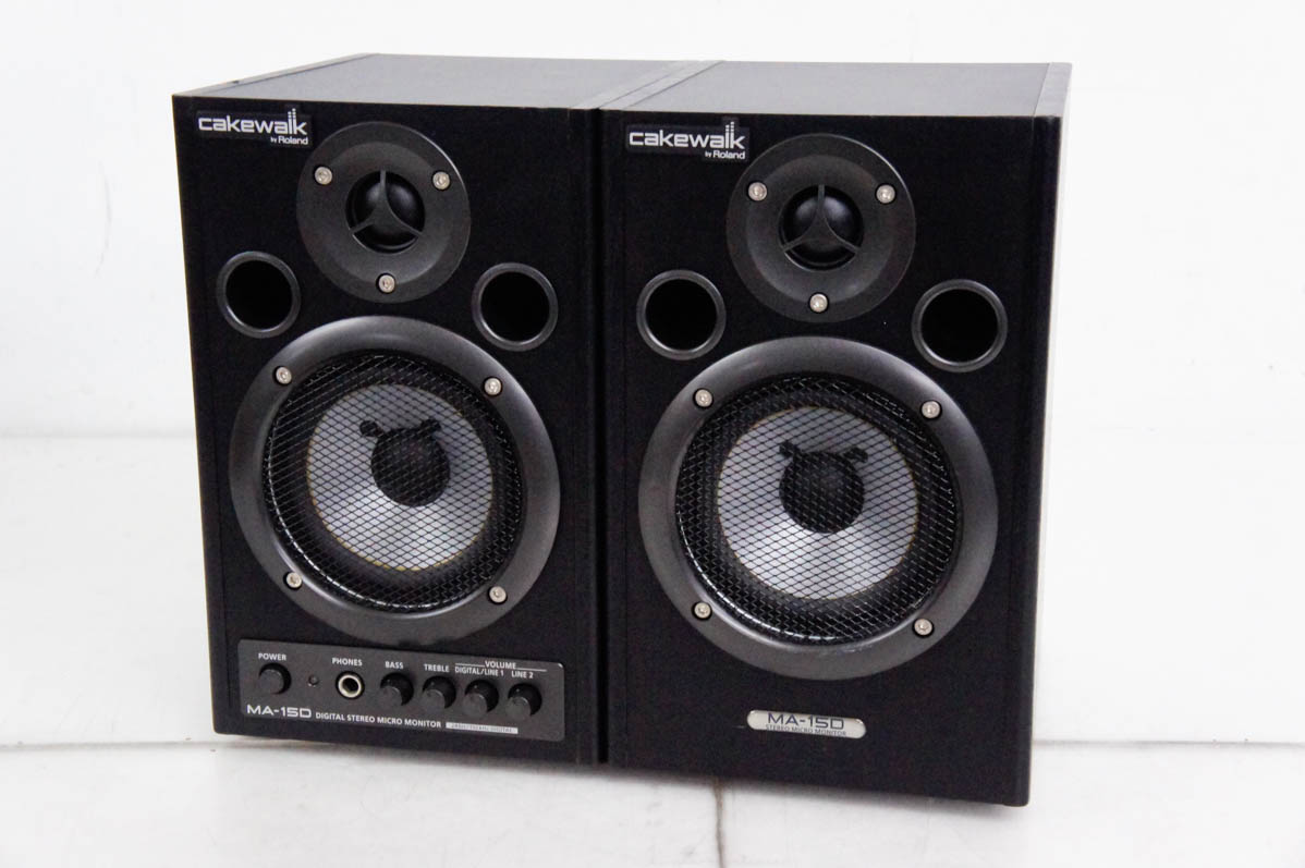 EDIROLモニタースピーカー Amazon | Roland MA-10A(ステレオモニタースピーカー