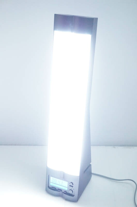 【中古】エレス ソーラートーン Bright Up Clock ブライトアップクロック 光目覚まし時計｜エスネットショップ店