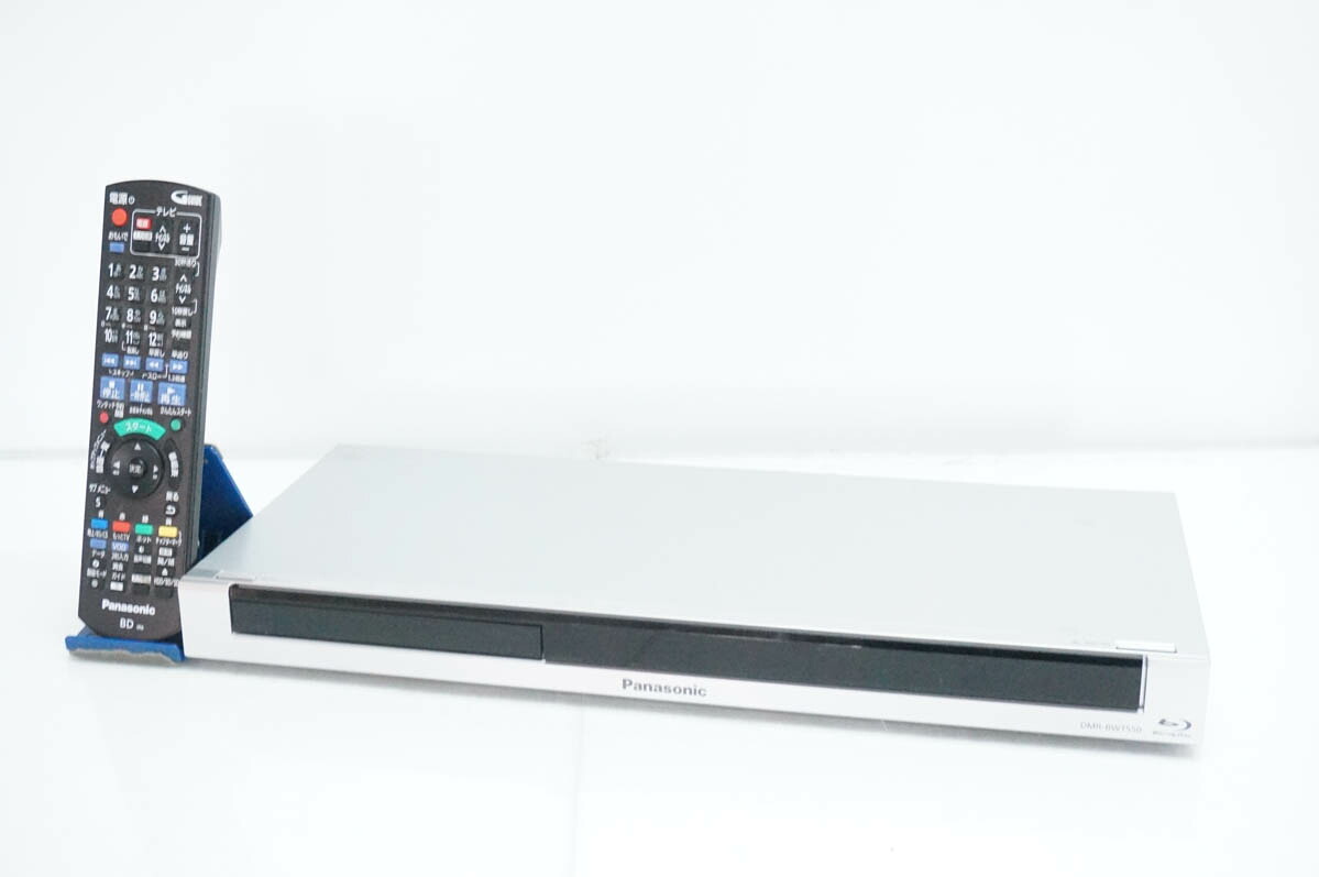 【中古】Panasonicパナソニック 2チューナー ブルーレイディスクレコーダー DIGAディーガ DMR-BWT550-S HDD500GB｜エスネットショップ店