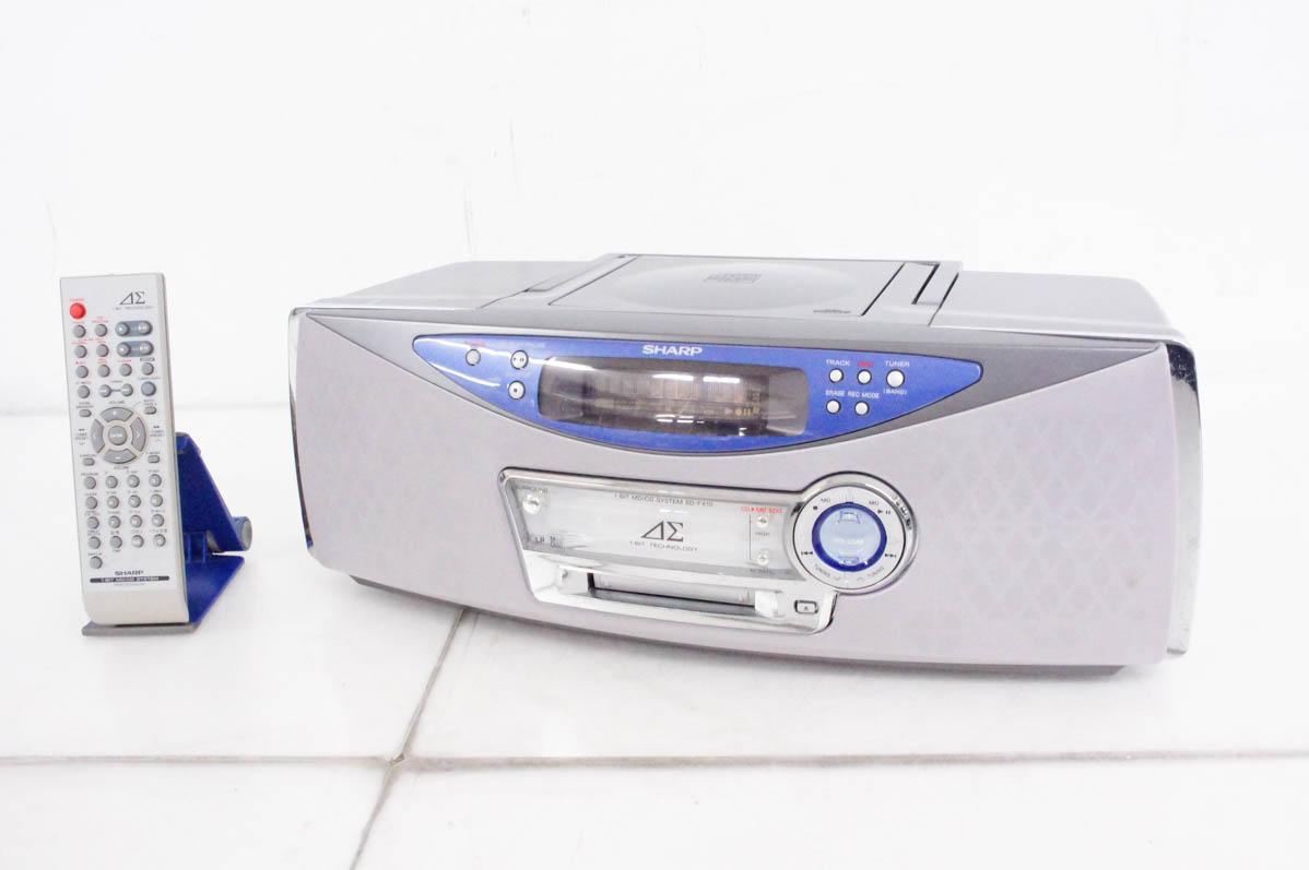 楽天市場】【中古】SHARPシャープ 1ビットMD/CDシステム Auvi CD／MD