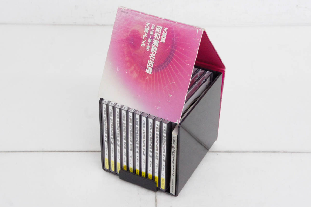 【中古】天童よしみ 天童節 昭和演歌名曲選 CD 第一集～第十集