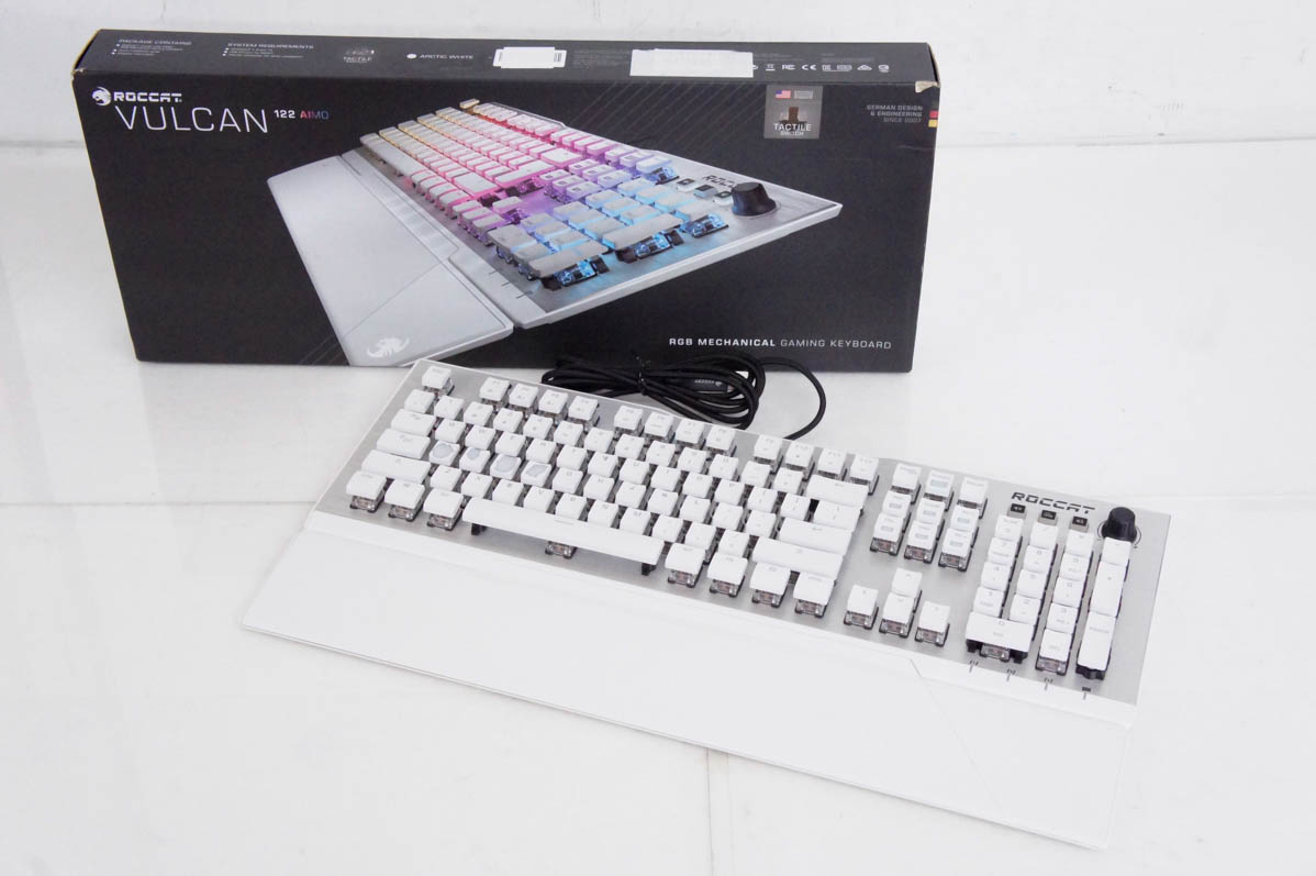 ROCCAT Vulcan122 ゲーミングキーボードROC-12-956-RD Amazon.co.jp: ROCCAT Vulcan 122 AIMO RGB USB メカニカル
