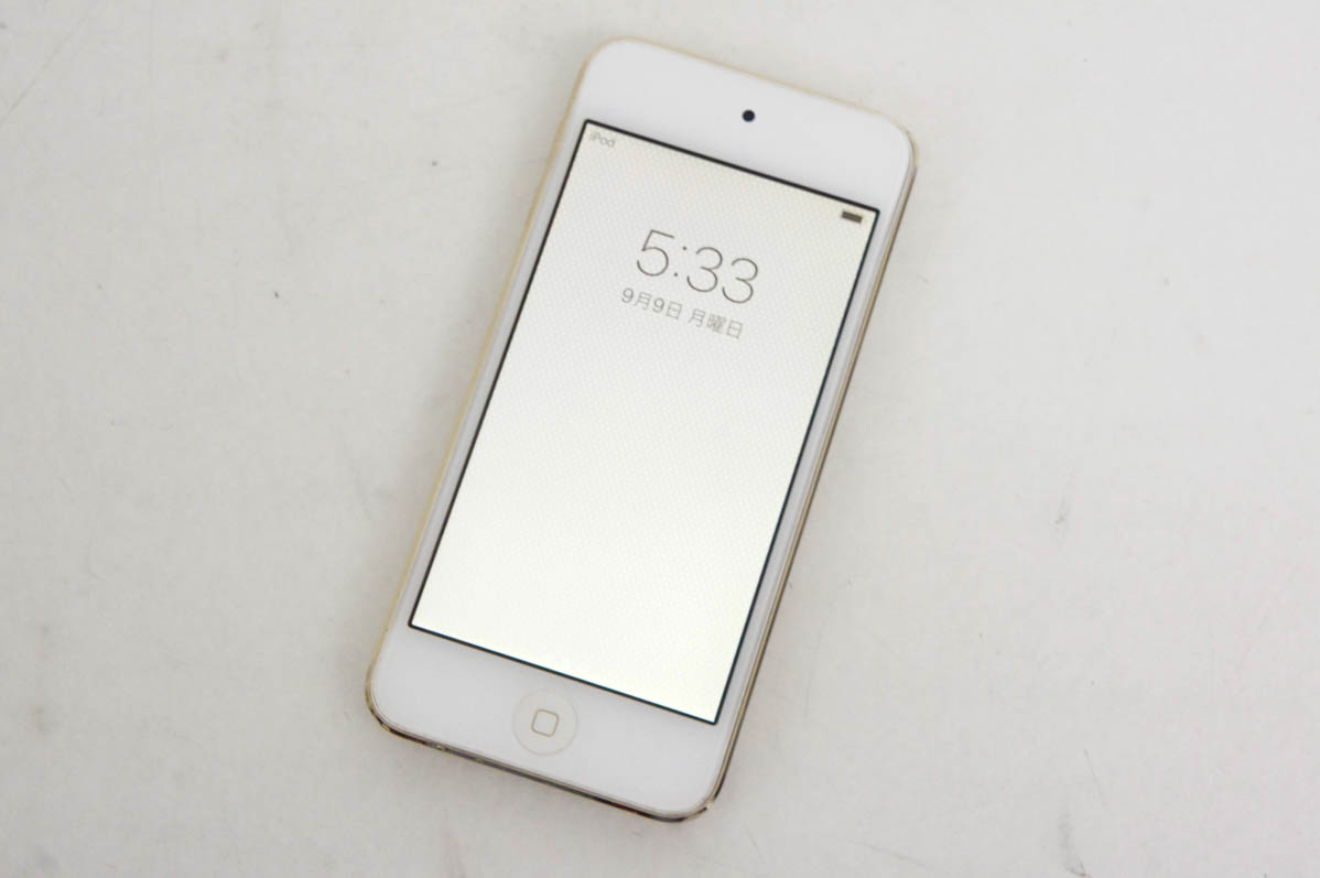 【中古】Appleアップル 第6世代 iPod touch 32GB MKHT2J/A ゴールド｜エスネットショップ店