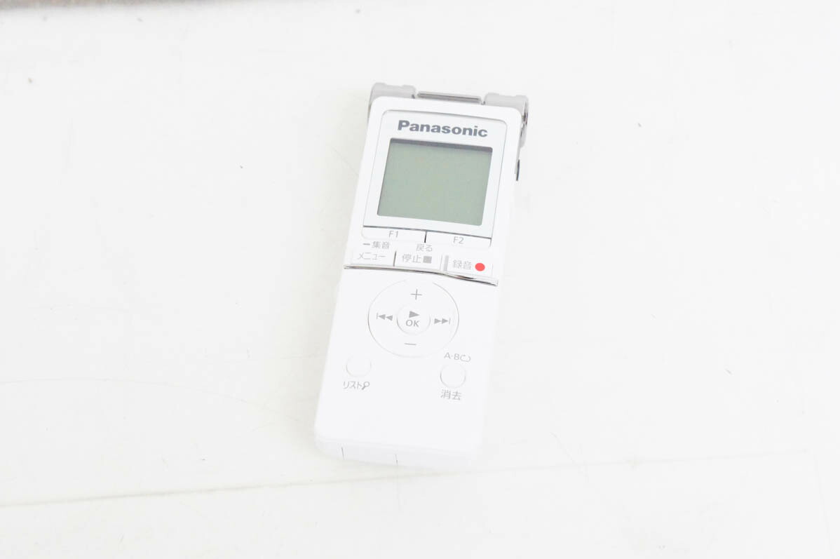 【中古】Panasonicパナソニック ICレコーダー 4GB内蔵メモリー RR-XS455