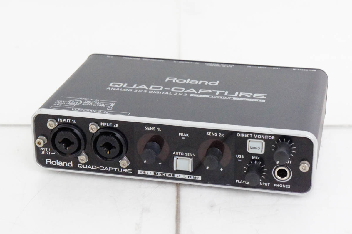 楽天市場】Roland QUAD-CAPTURE USB/Audio インターフェース UA-55