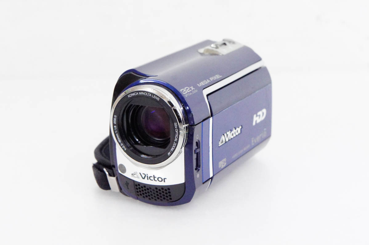 【中古】JVC Victorビクター エブリオEverio ビデオカメラ GZ-MG330 30GB内蔵メモリー ハードディスクムービー